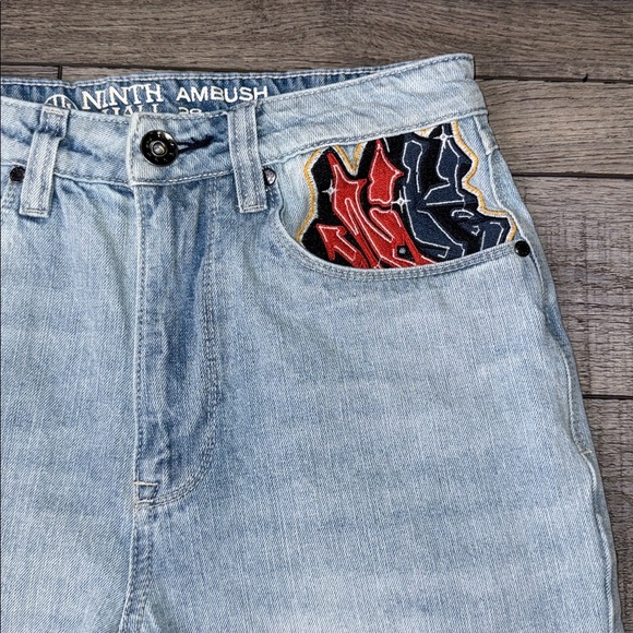 Ninth Hall Light Wash Denim Baggy Jeans - Picture 6 of 13